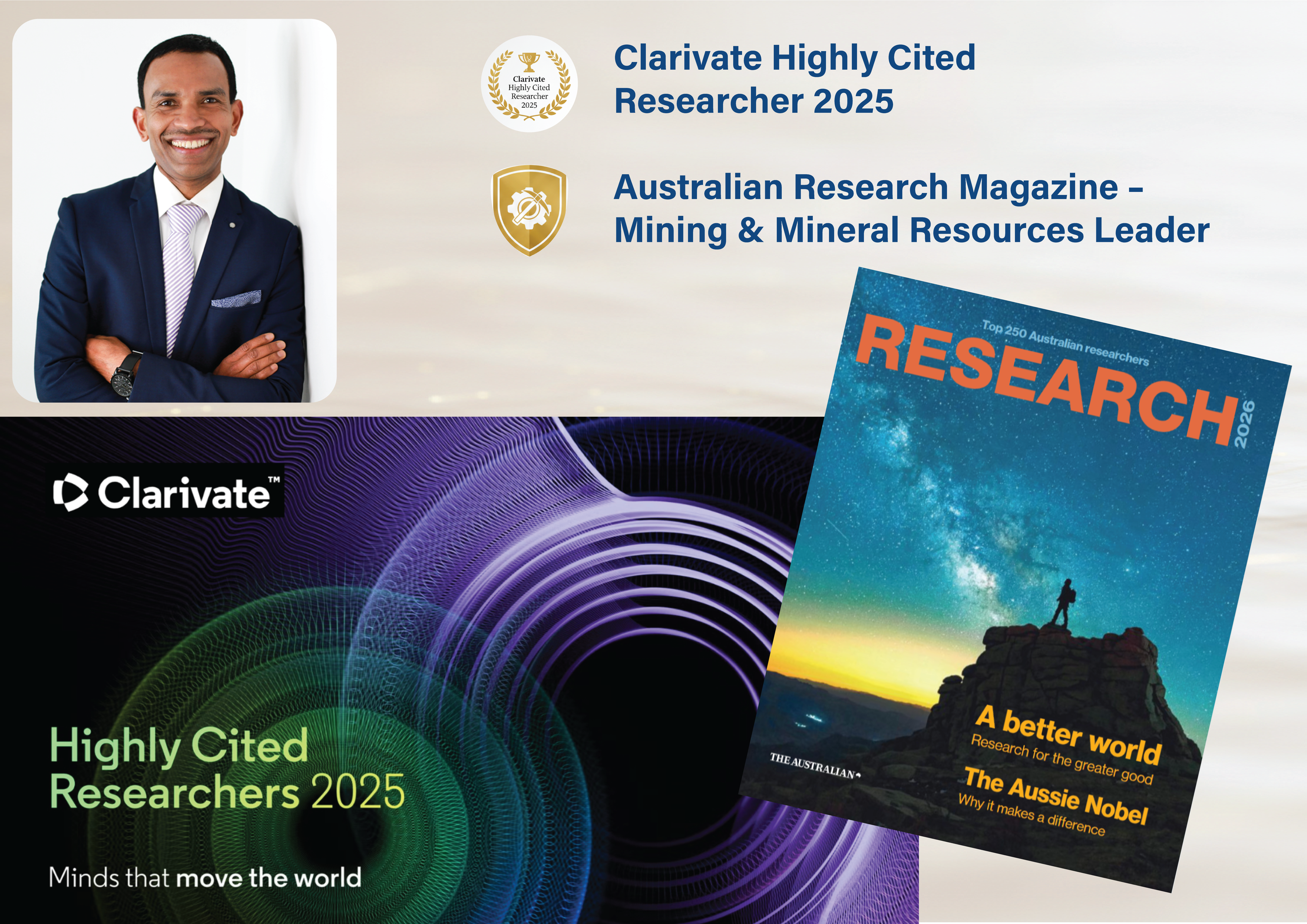 Dual Research Excellence Recognition